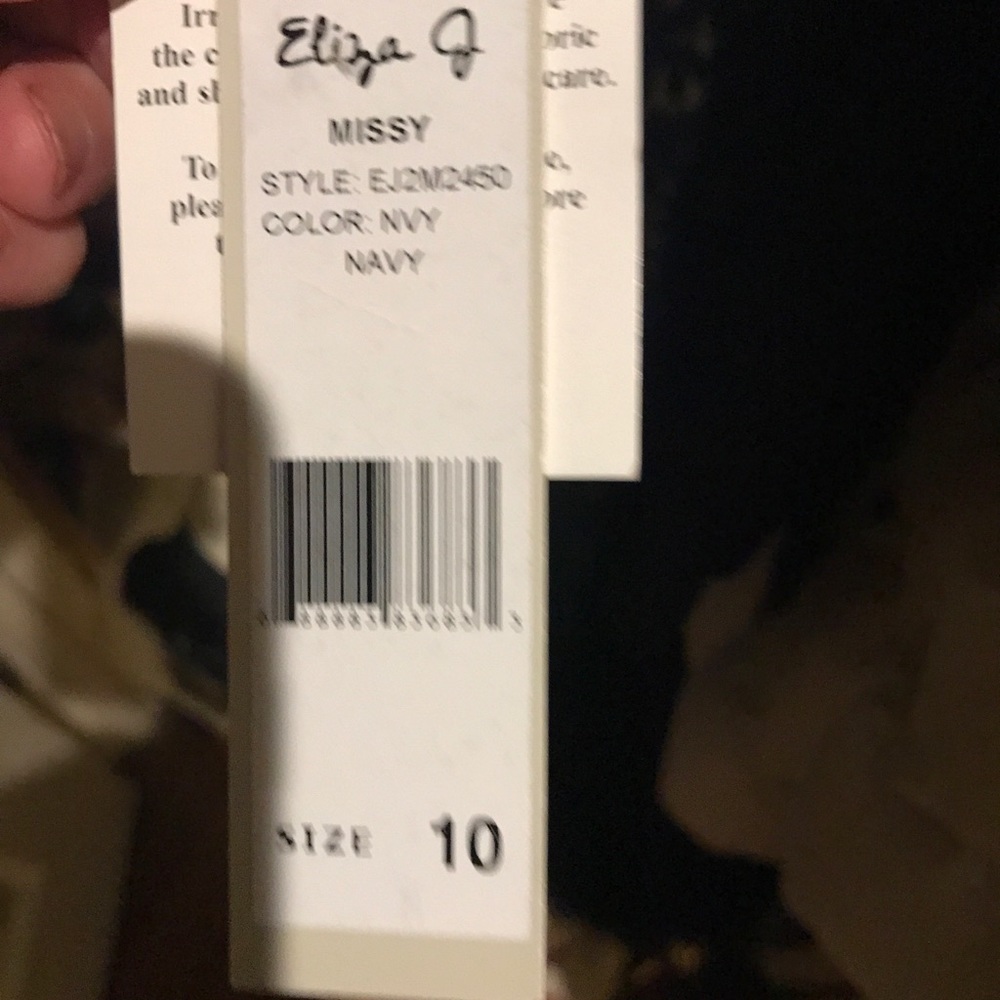 Nordstrom Royal blue lace dress w nude liner.